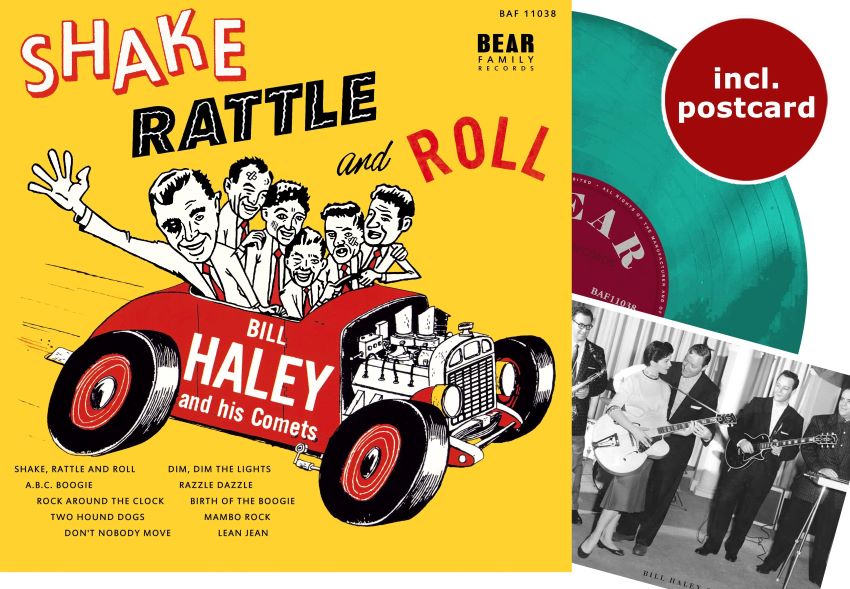 Haley ,Bill And His Comets - Shake Rattle And Roll ( Ltd Color )
